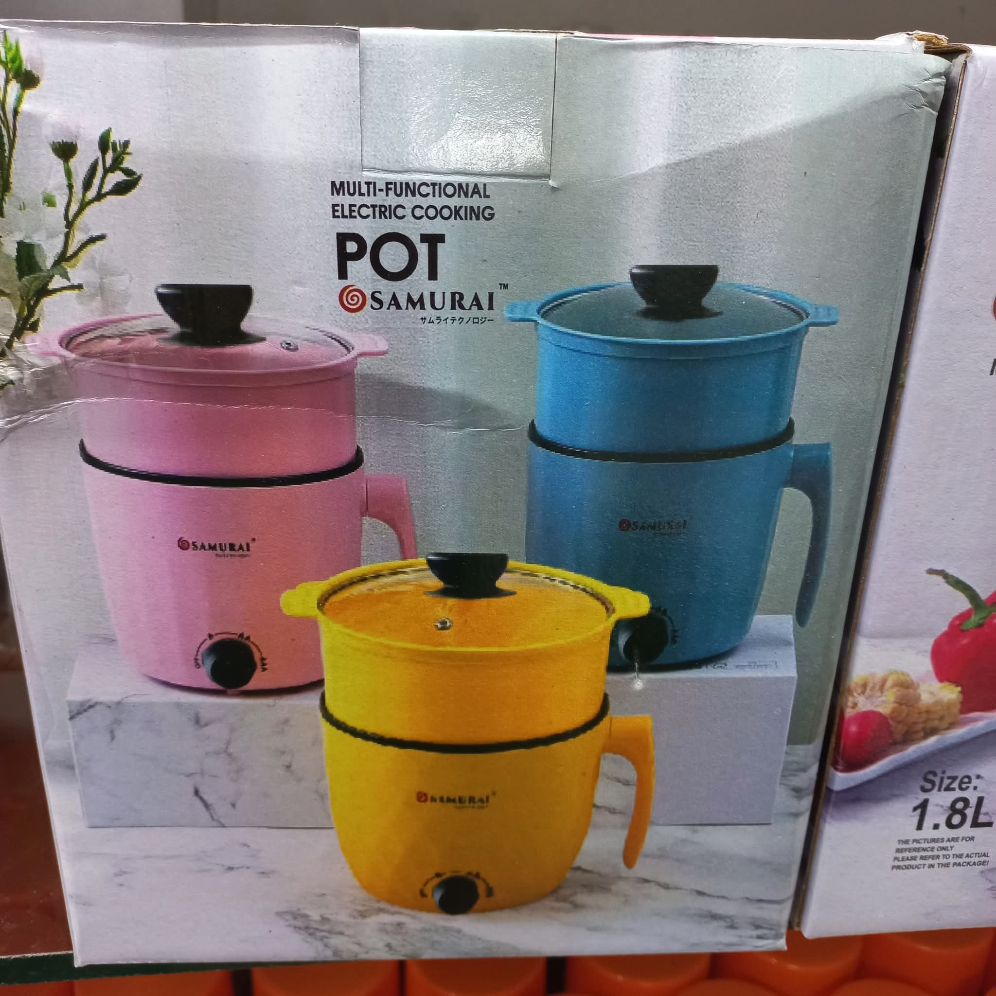 Mini Electric Rice Cooker 1.8 L Non-stick Cooking Machine Double Layer Hot Pot