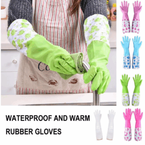 Long silicon hand gloves